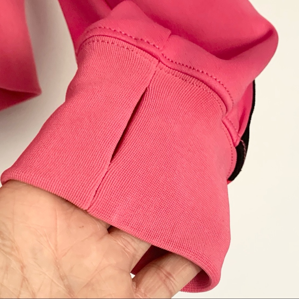 Pam & Gela Pink Crop Track Jacket / Side Stripes - Picture 4 of 11